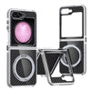 Dual-Color Carbon Fiber Case with 360° Holder