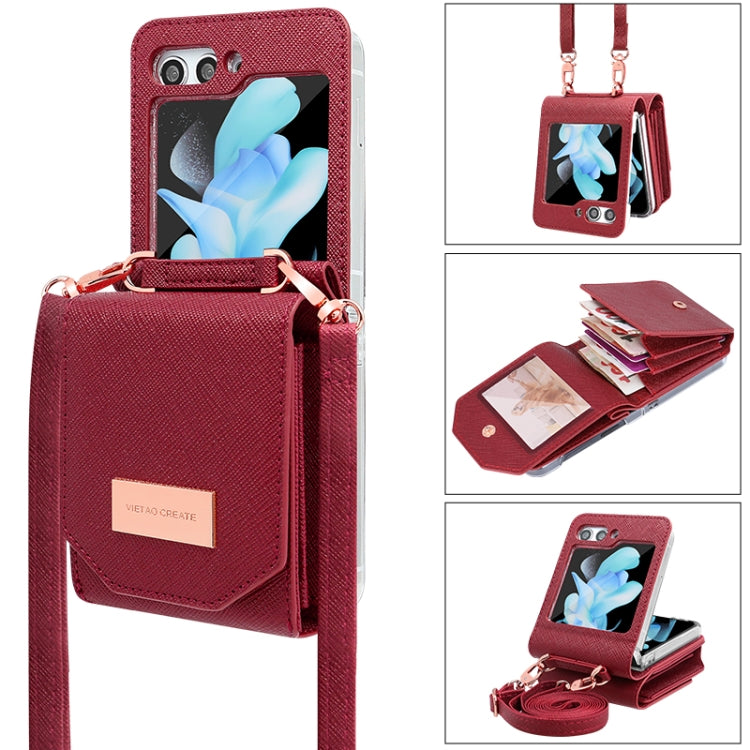 Galaxy Z Flip 7 Organ Style Wallet Case