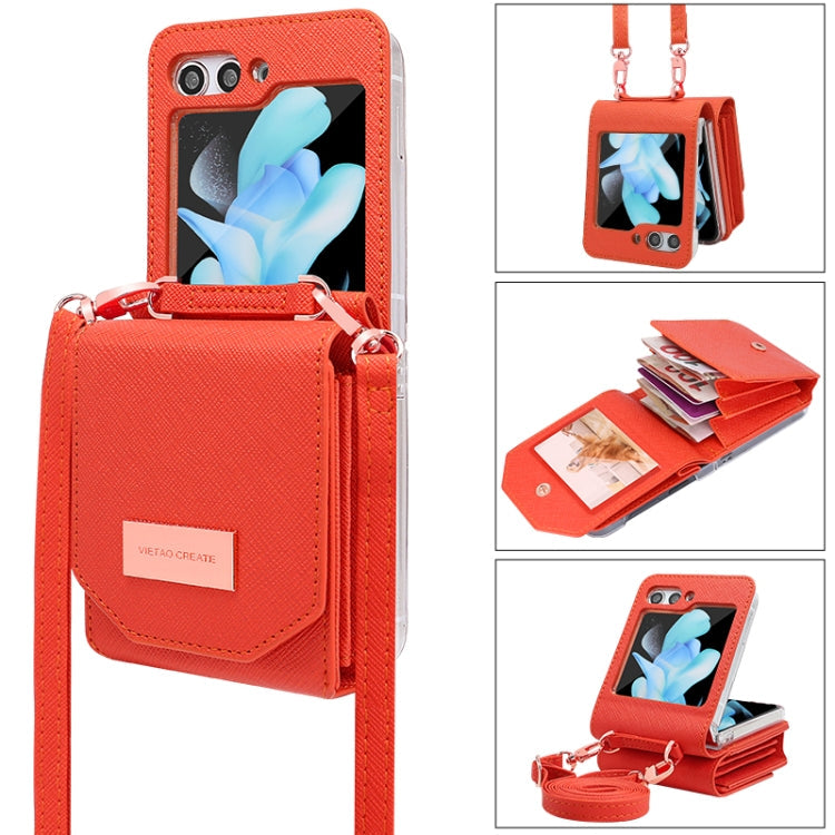 Galaxy Z Flip 7 Organ Style Wallet Case
