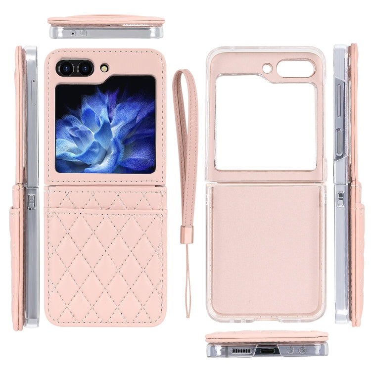 Galaxy Z Flip 6 Rhombic Card Slot Case
