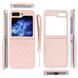 Galaxy Z Flip 6 Rhombic Card Slot Case