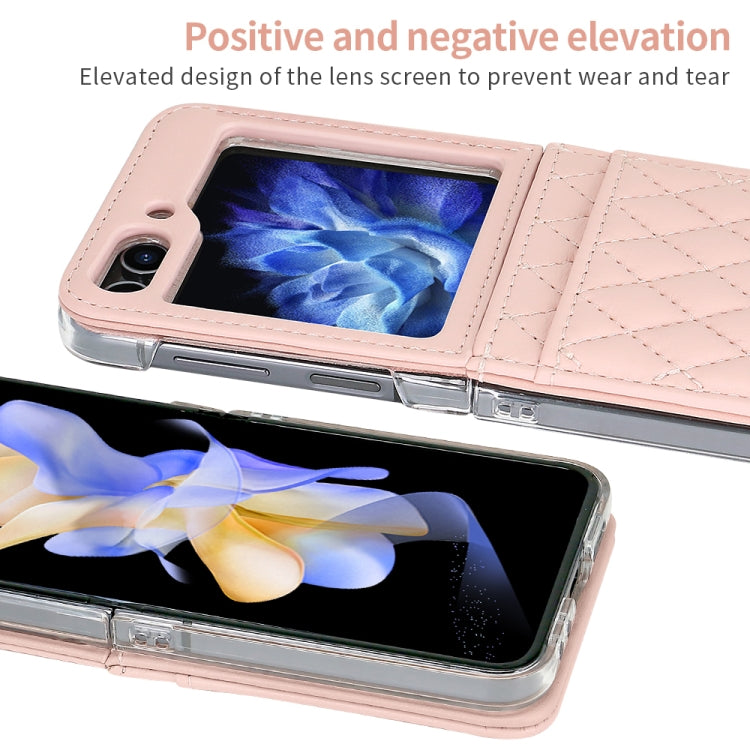 Galaxy Z Flip 7 Rhombic Card Slot Case