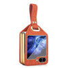 Electroplating Leather Case with Wristband