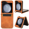 Magnetic Buckle Retro Leather Case