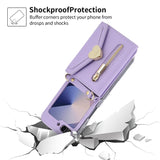 Galaxy Z Flip 6 Love Buckle Zipper Wallet