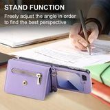 Galaxy Z Flip 6 Love Buckle Zipper Wallet
