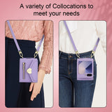Galaxy Z Flip 6 Love Buckle Zipper Wallet