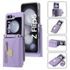 Love Buckle Zipper Wallet Case with Multi-Card Slots