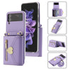Love Buckle Zipper Wallet Case with Multi-Card Slots
