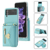 Love Buckle Zipper Wallet Case with Multi-Card Slots