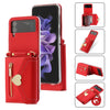 Love Buckle Zipper Wallet Case with Multi-Card Slots