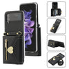Love Buckle Zipper Wallet Case with Multi-Card Slots