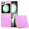 Electroplating Frame Case with Colorful Glitter