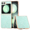 Electroplating Frame Case with Colorful Glitter