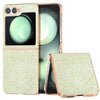 Electroplating Frame Case with Colorful Glitter