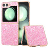 Electroplating Frame Case with Colorful Glitter