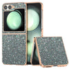 Electroplating Frame Case with Colorful Glitter