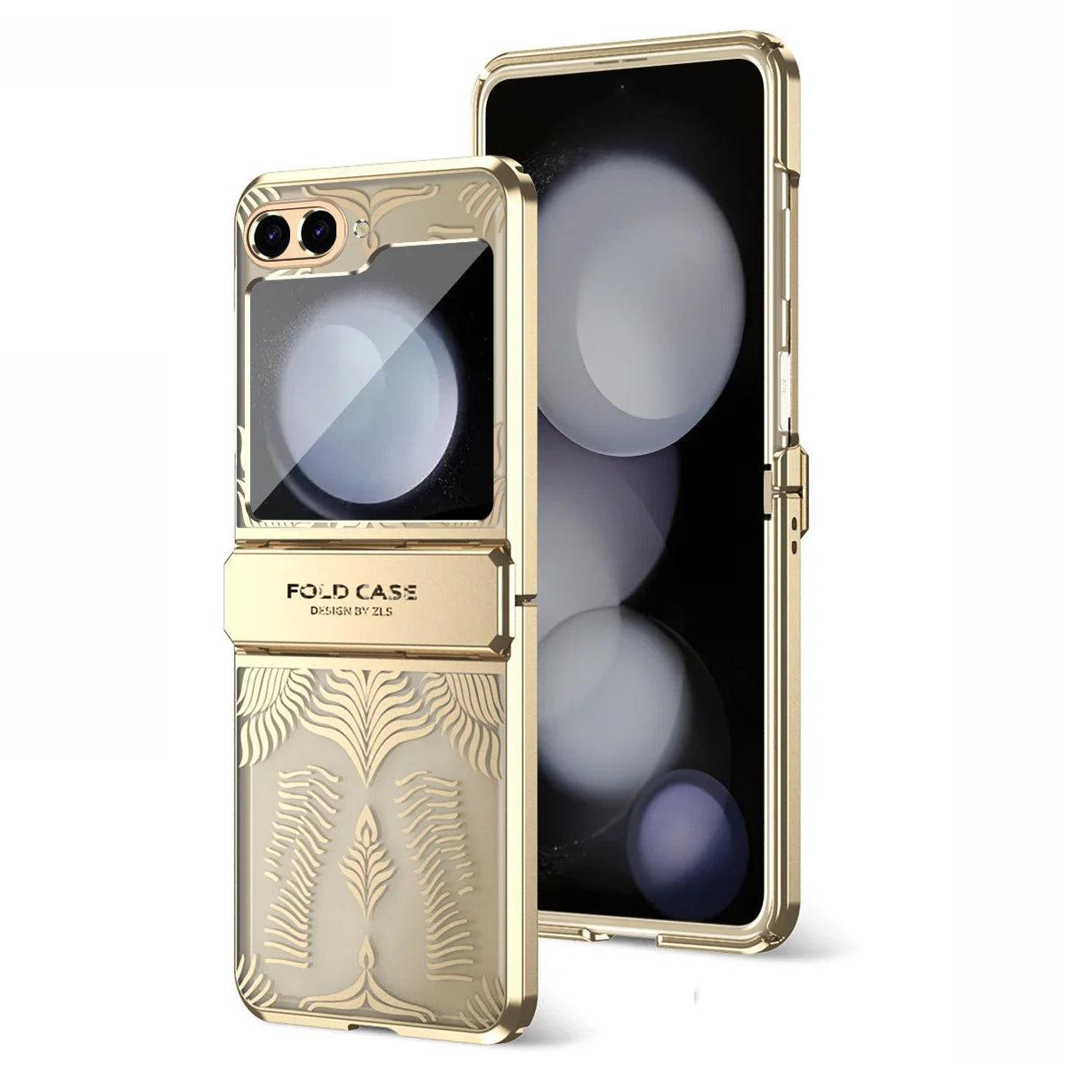 Galaxy Z Flip 6 Transparent Hinge Protection Case