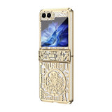 Galaxy Z Flip 6 Transparent Shockproof Armor Case