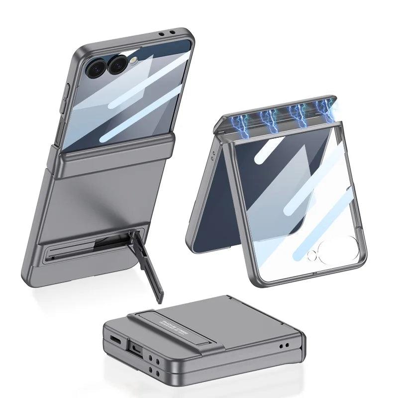 Galaxy Z Flip 8 Slim Stand Shield Case