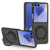 Galaxy Z Flip 7 Carbon Fiber Magnetic Case