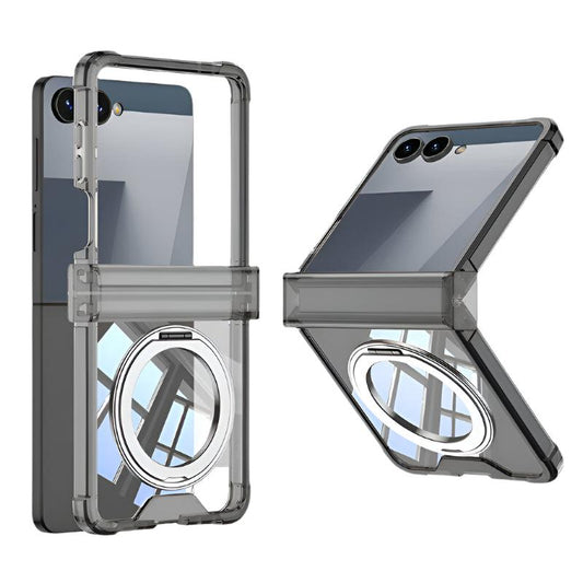 Galaxy Z Flip 8 Crystal Ring Stand Case