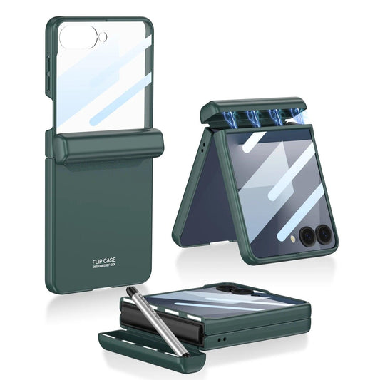 Magnetic Hinge Shield Case