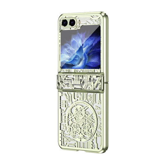 Galaxy Z Flip 5 Transparent Shockproof Armor Case