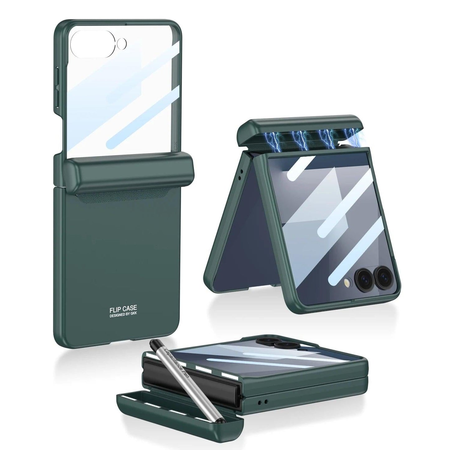 Galaxy Z Flip 5 Magnetic Hinge Shield Case