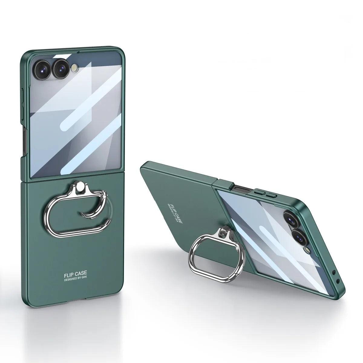 Galaxy Z Flip 7 Slim Ring Grip Case