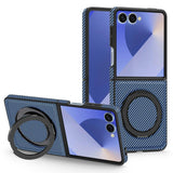Galaxy Z Flip 7 Carbon Fiber Magnetic Case