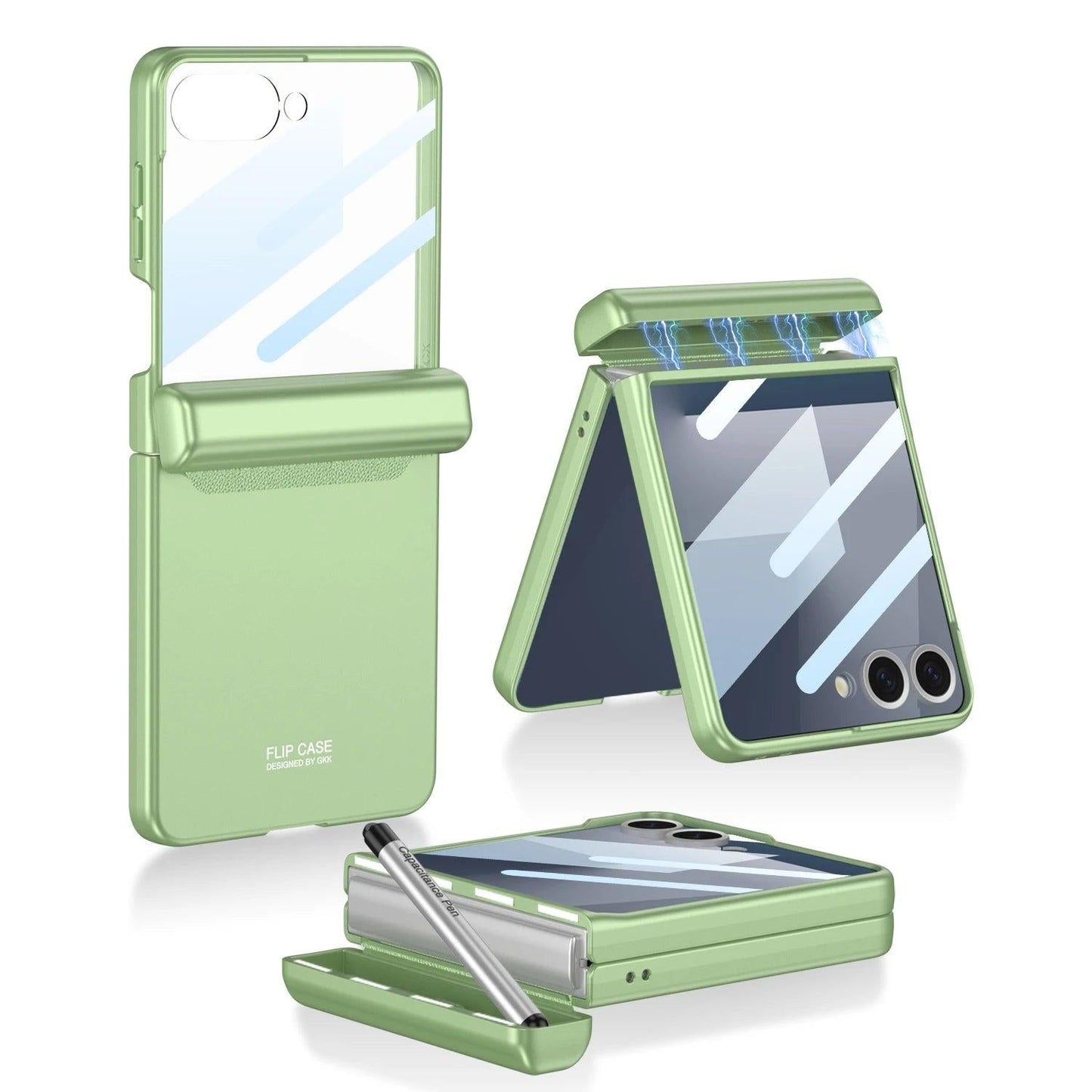 Galaxy Z Flip 7 Magnetic Hinge Shield Case