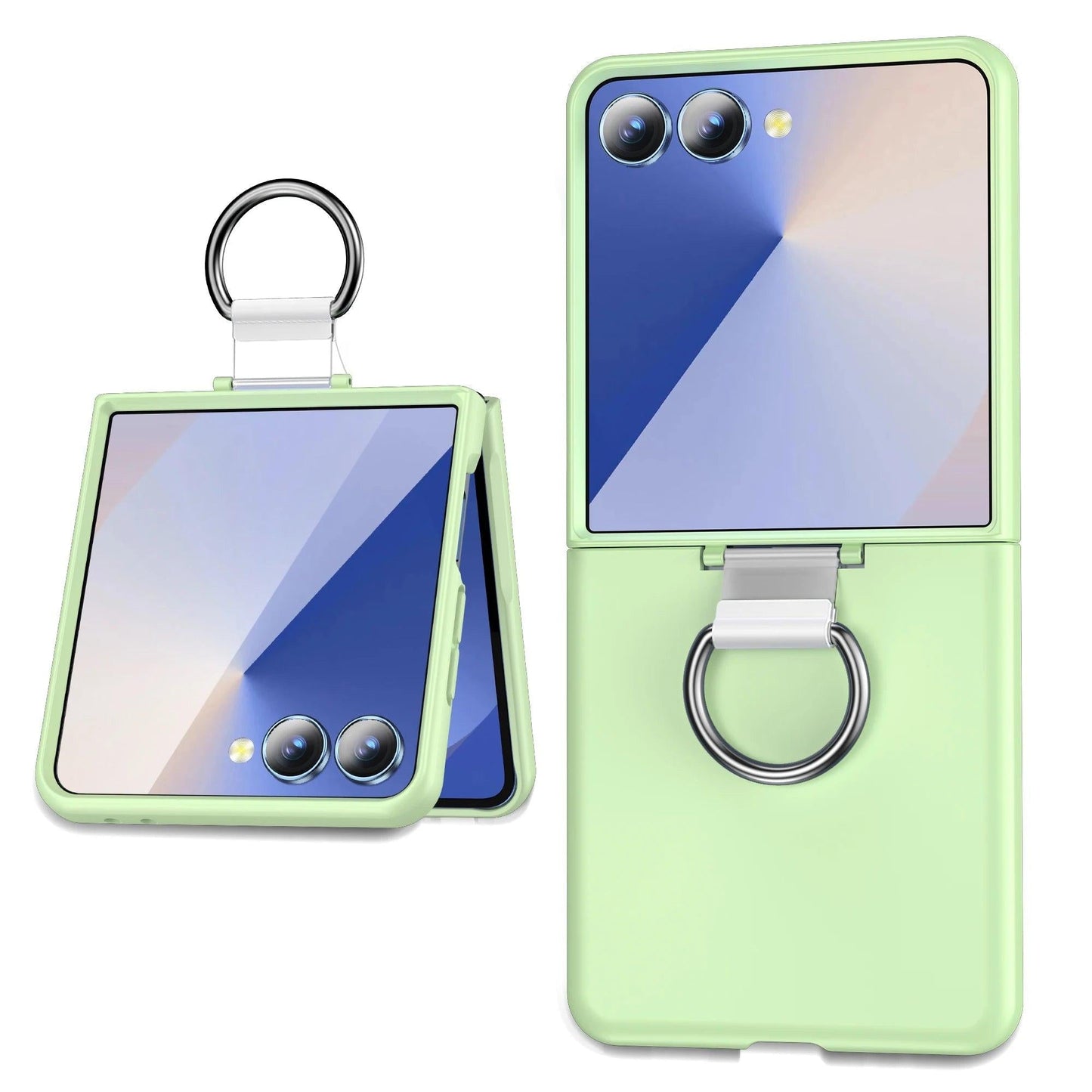 Galaxy Z Flip 7 Slim Ring Kickstand Case
