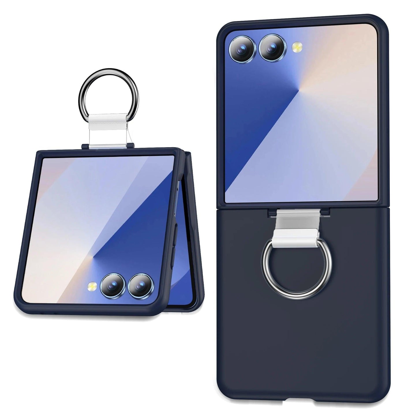 Galaxy Z Flip 7 Slim Ring Kickstand Case