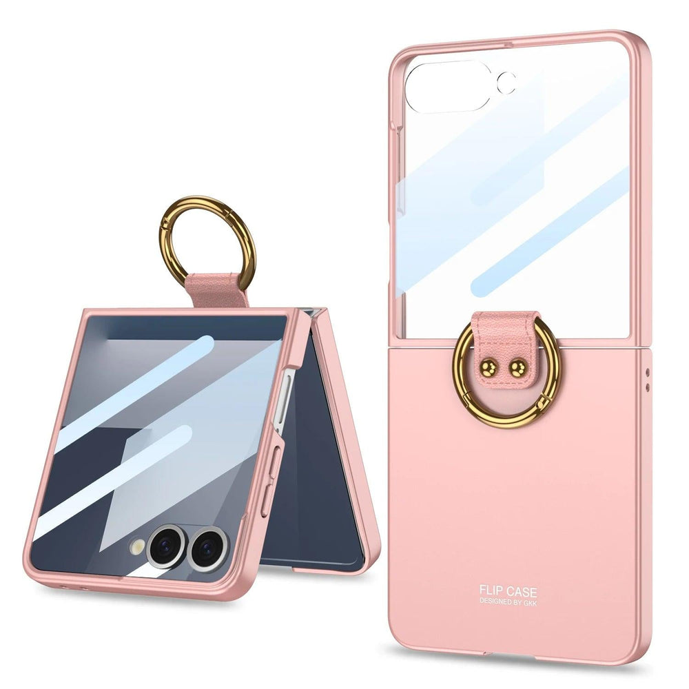 Galaxy Z Flip 7 Slim Ring Holder Case