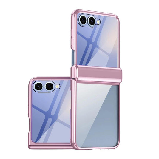 Galaxy Z Flip 6 Crystal Clear Hinge Case