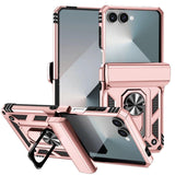 Galaxy Z Flip 7 Rugged Ring Armor Case