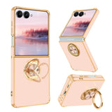 Galaxy Z Flip 8 Luxury Magnetic Ring Case