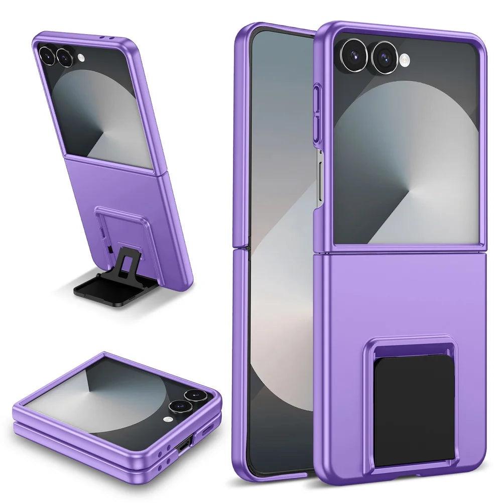 Galaxy Z Flip 8 Elegant Kickstand Shell