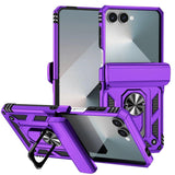 Galaxy Z Flip 7 Rugged Ring Armor Case