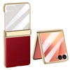 Leather Hinge Shield Case