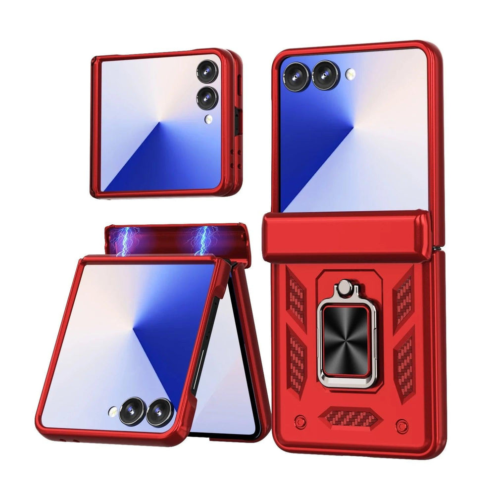 Galaxy Z Flip 8 Shockproof Armor Ring Case