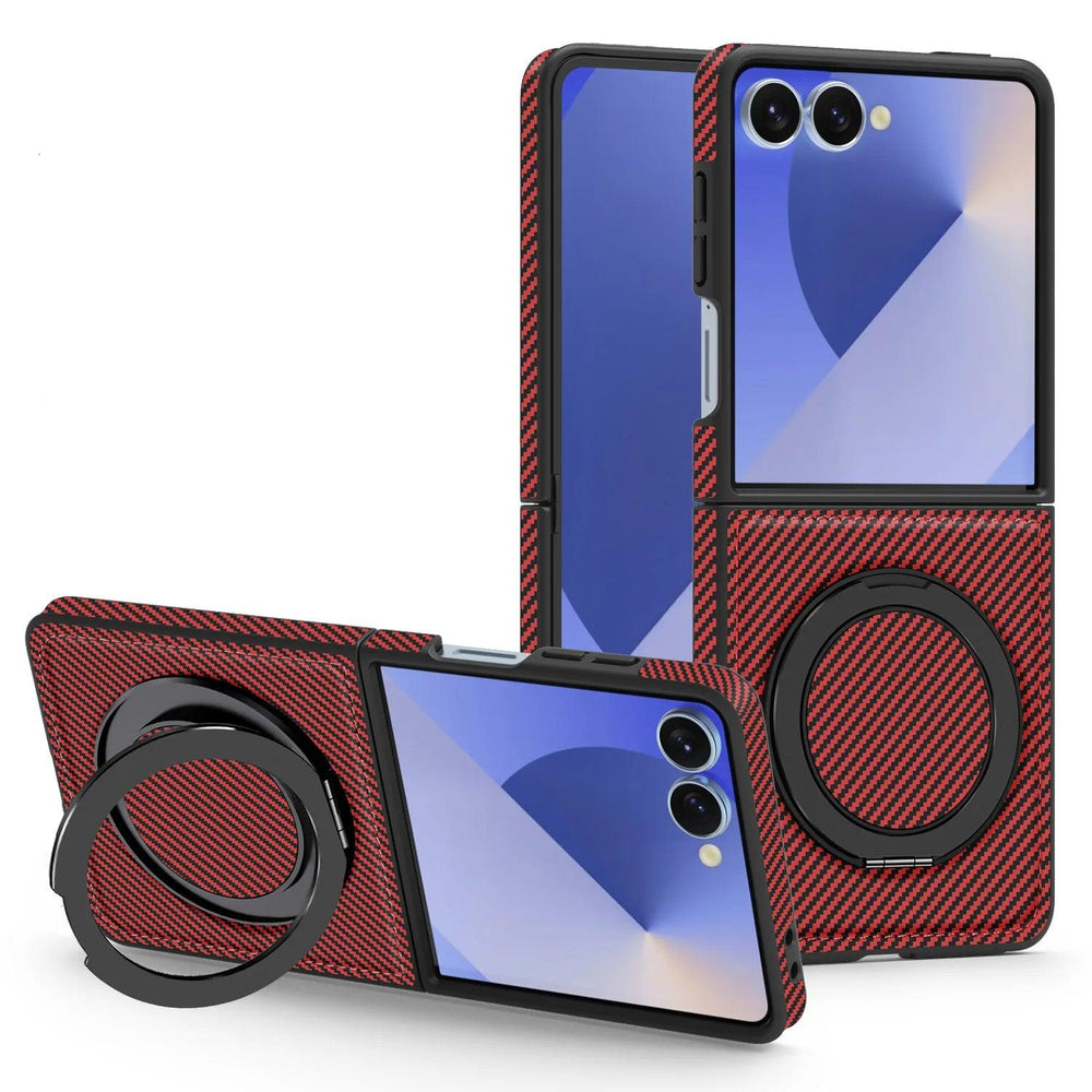 Galaxy Z Flip 8 Carbon Fiber Magnetic Case