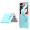 Wrist-Strap Plain Leather Case