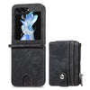 Skin-Feel Zipper Wallet Case