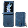 Skin-Feel Zipper Wallet Case