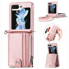 2-in-1 Crossbody Wallet Leather Case