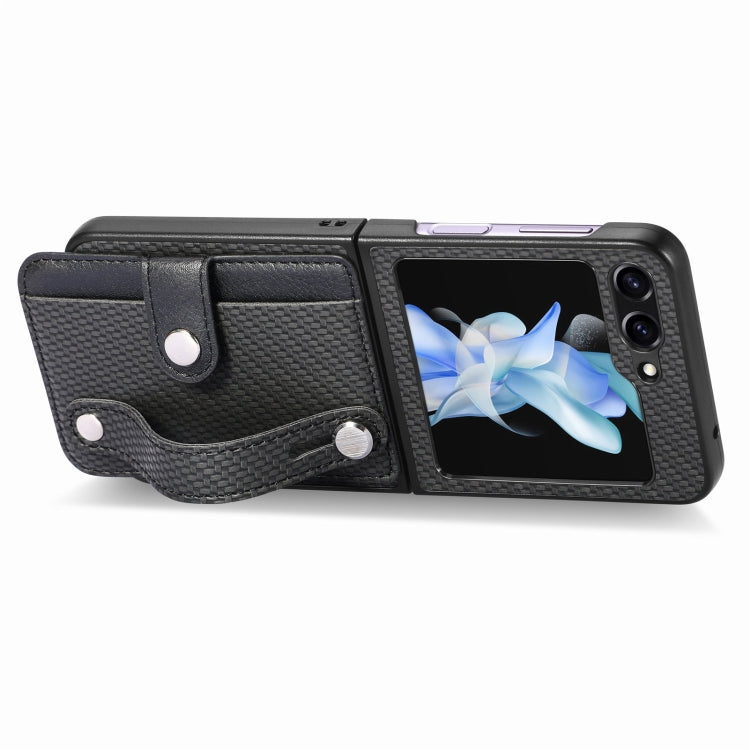 Galaxy Z Flip 5 Wristband Kickstand Wallet