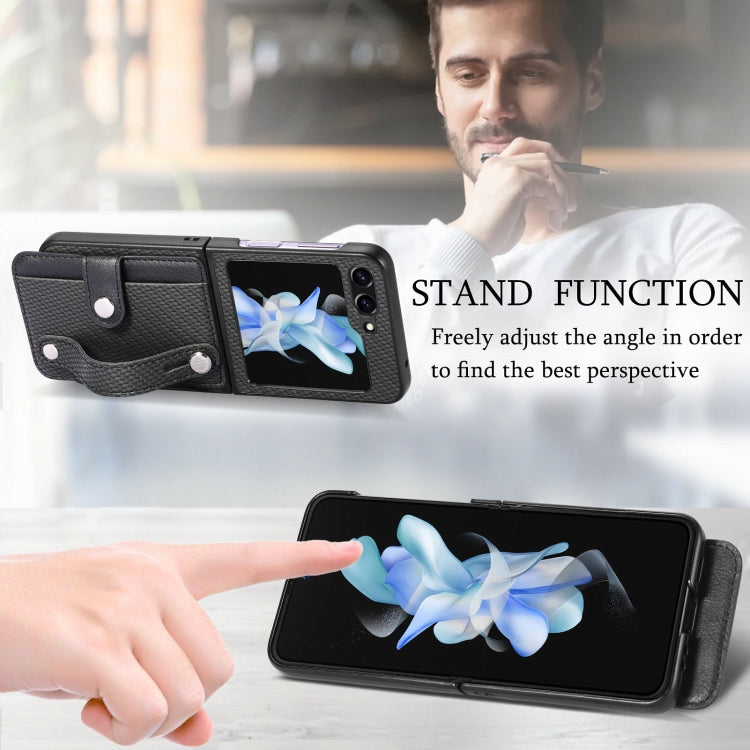 Galaxy Z Flip 5 Wristband Kickstand Wallet