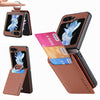 Litchi Wallet Ring Case